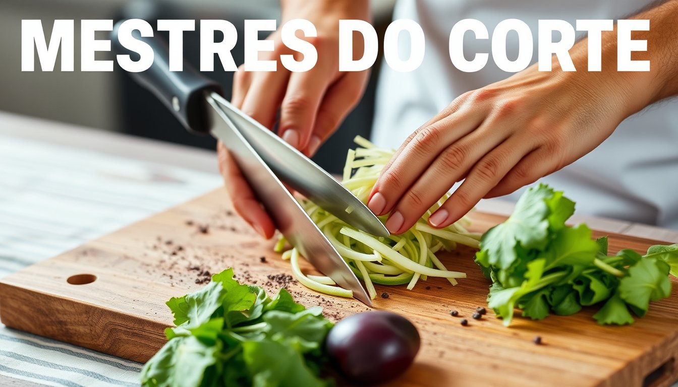 Mestres do Corte: As Melhores Técnicas para Cortar Legumes em Julienne Como um Chef