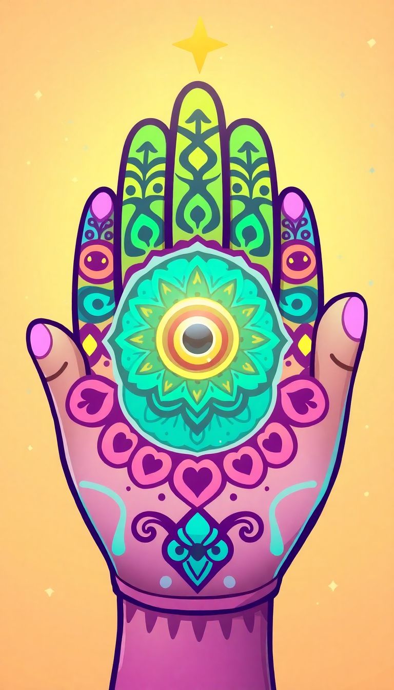 Significado hamsa: protección del hogar y amuletos