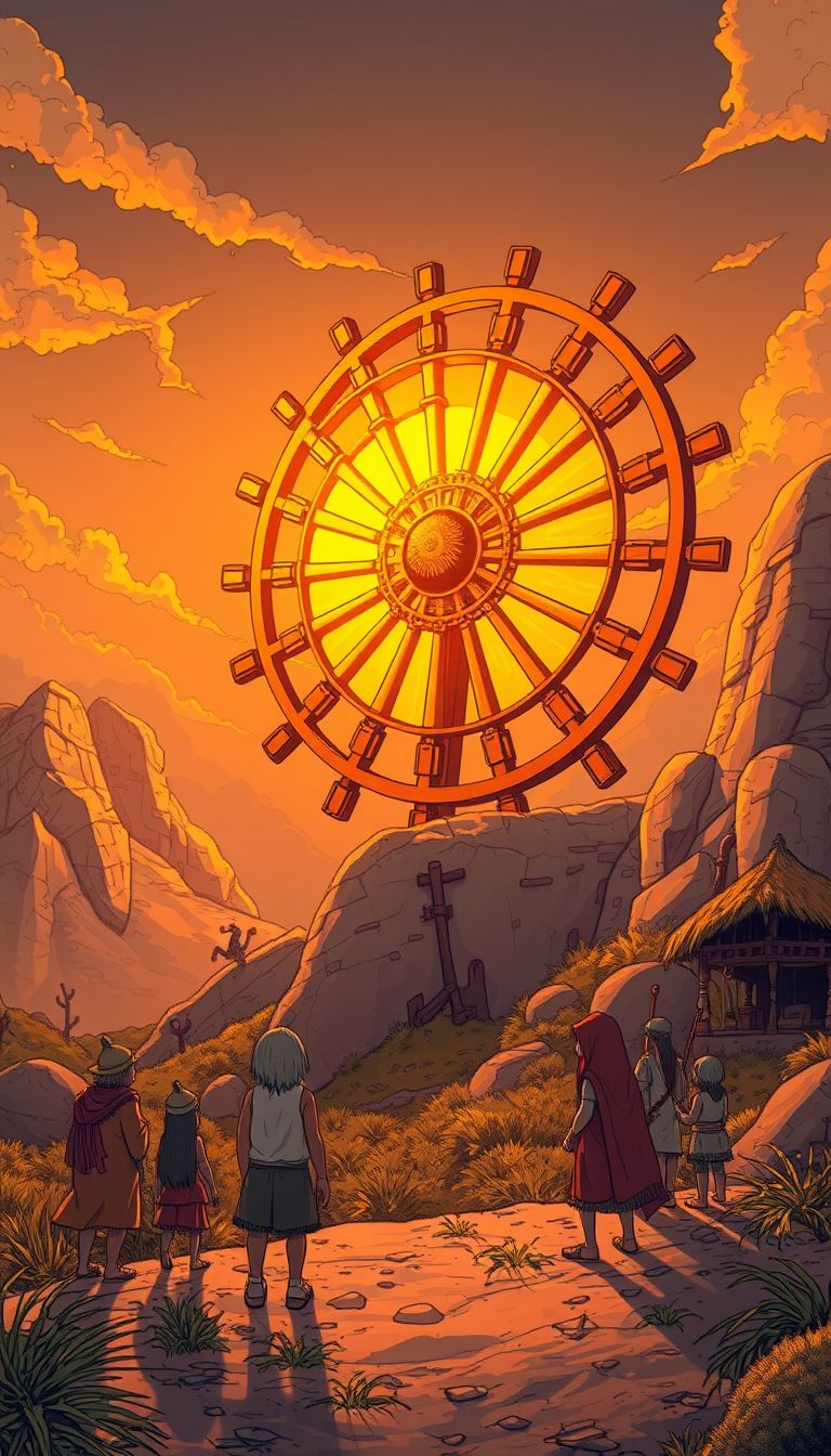 Símbolo de la rueda solar: origen y significado
