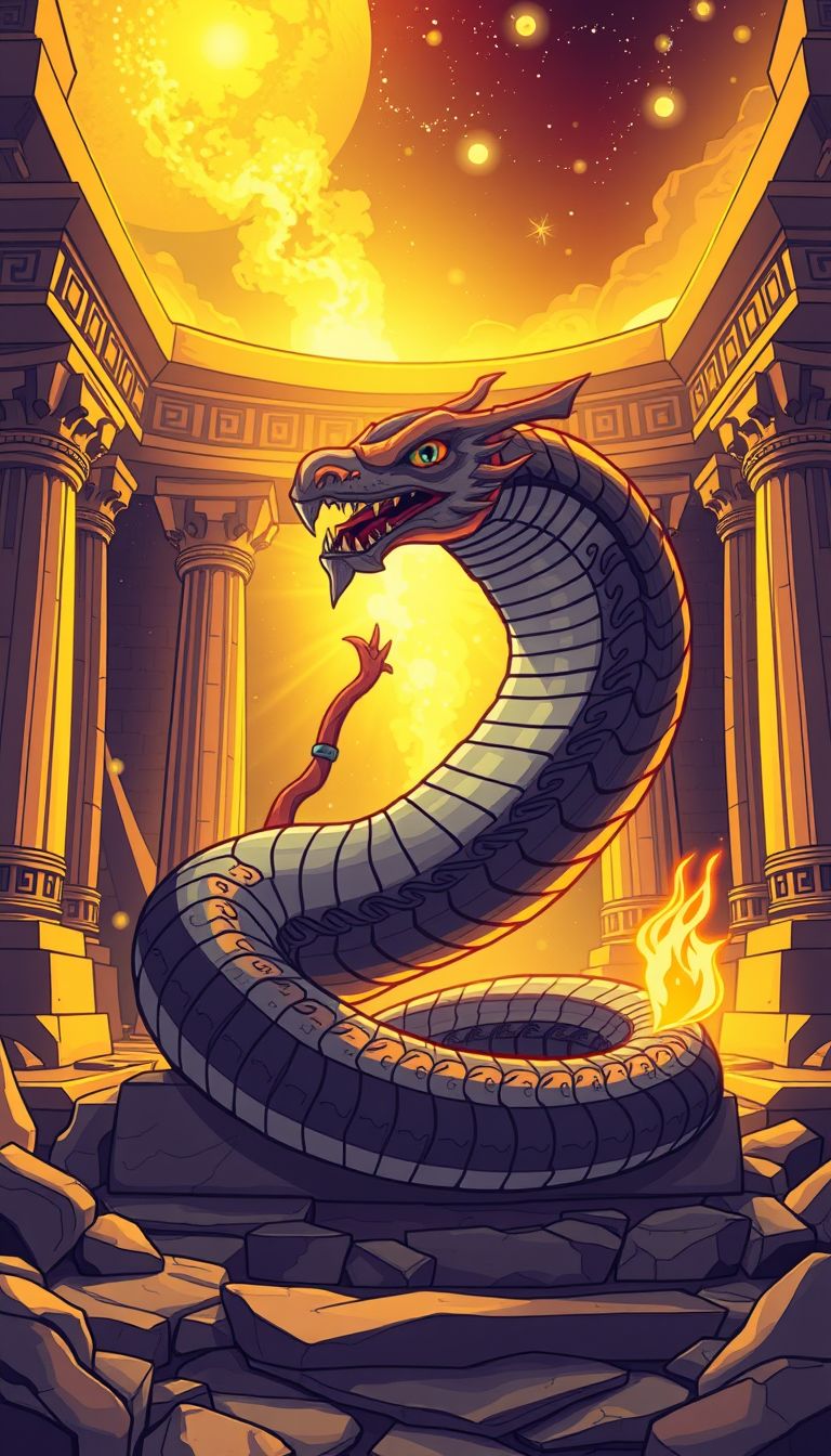 Significado esotérico del ouroboros en alquimia