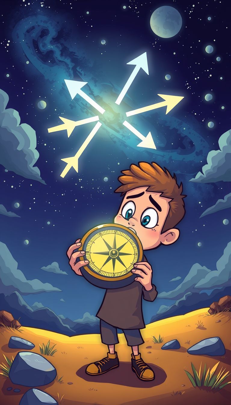 Brújula imposible en sueños: señales del subconsciente