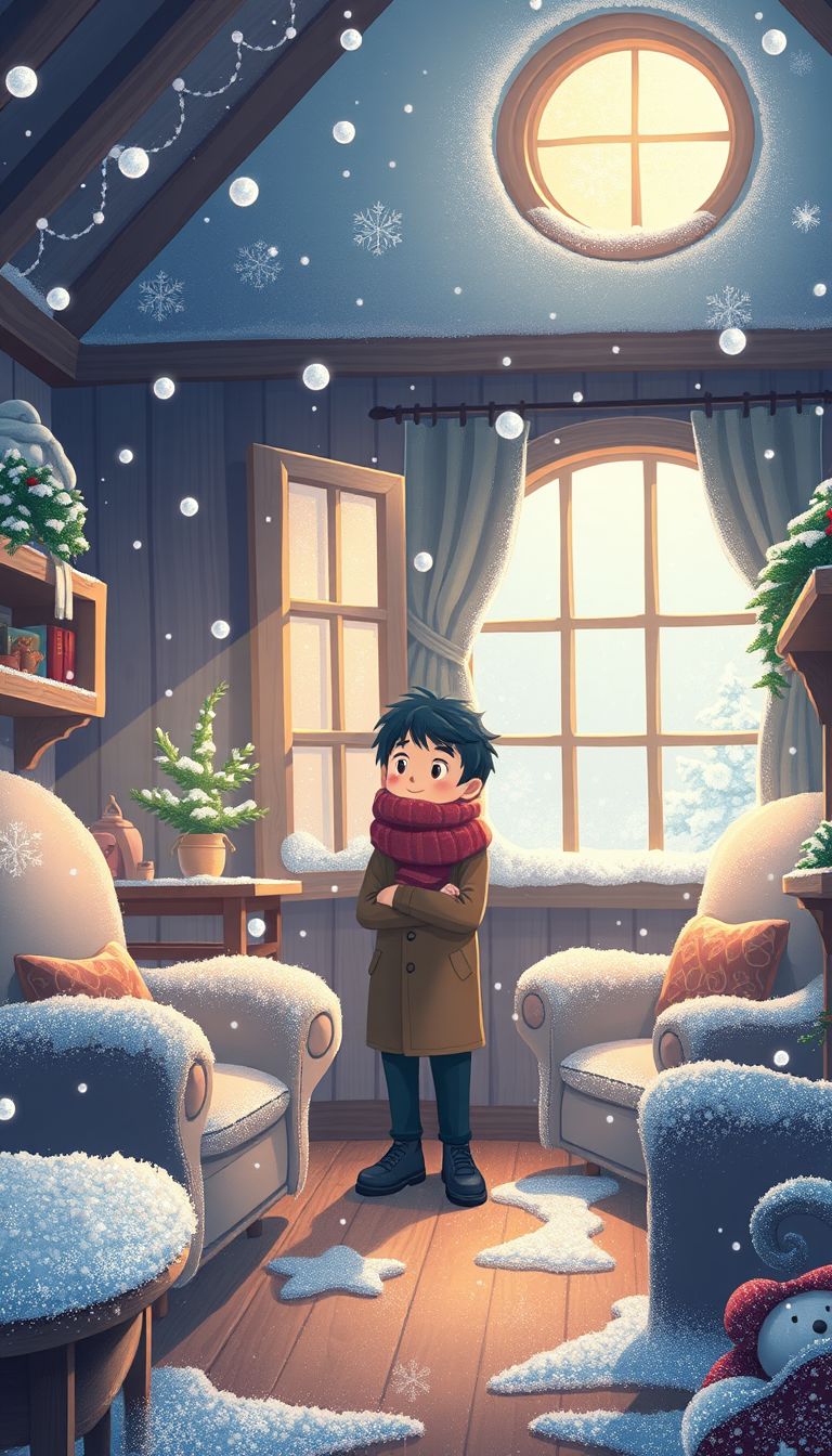 Significado de soñar con nieve dentro de casa