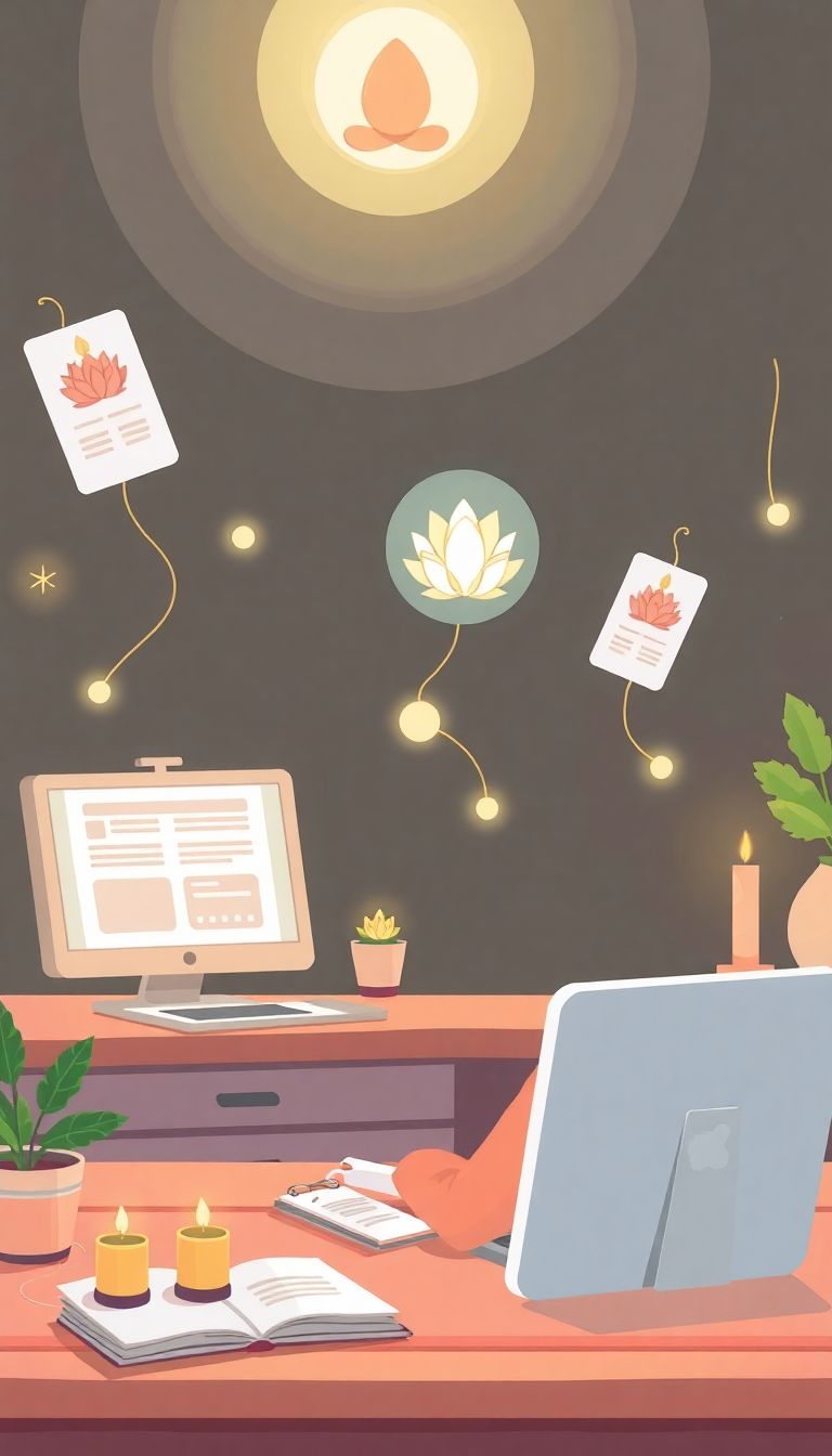 Enlazado interno por clusters para blogs espirituales