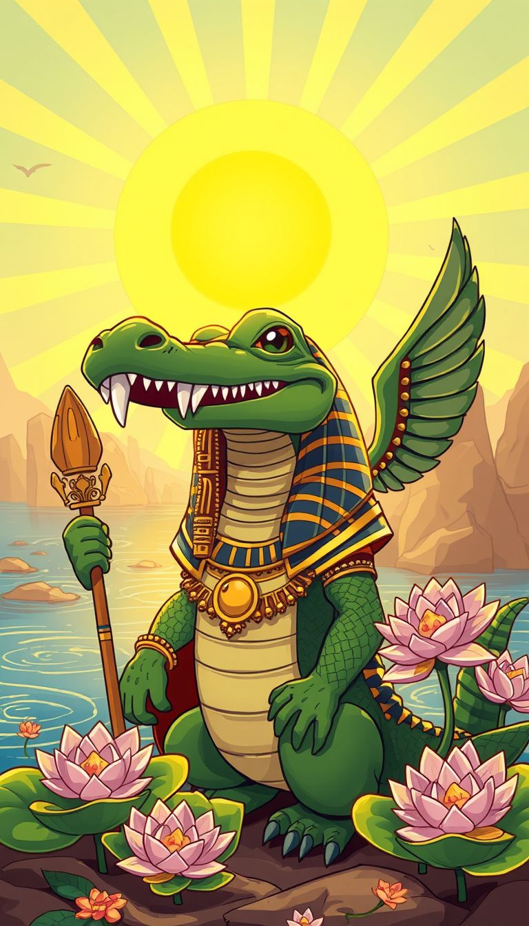 Rituales a Sobek para fuerza y renovación espiritual